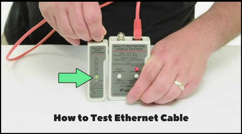 How to Test Ethernet Cable